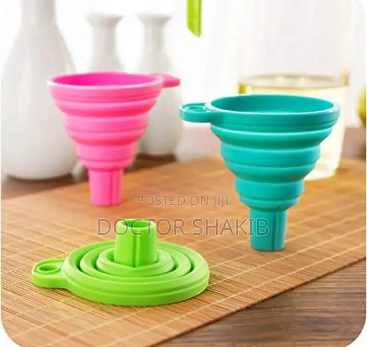 New Silicone Foldable Funnel