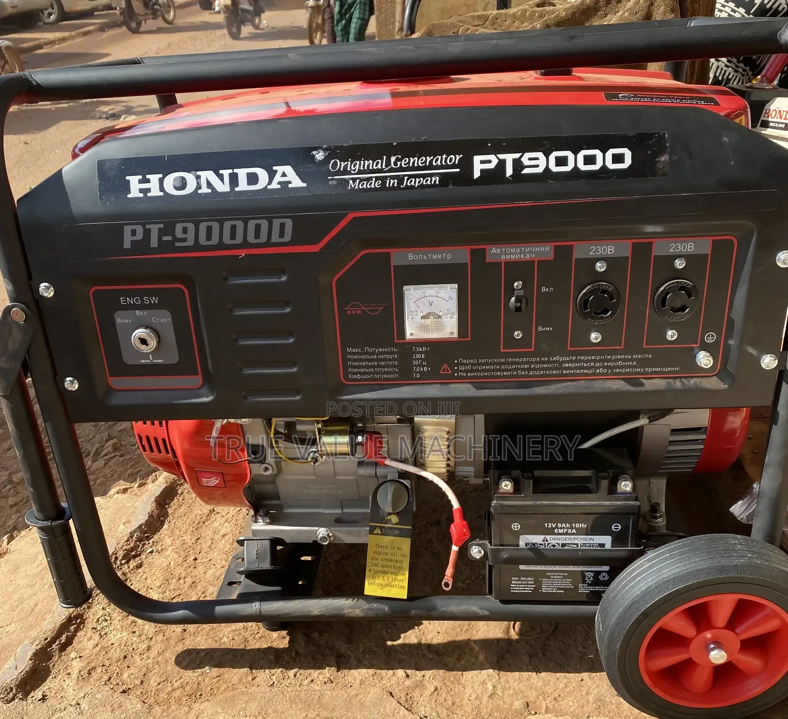 Generator 9 Kva Honda Japan