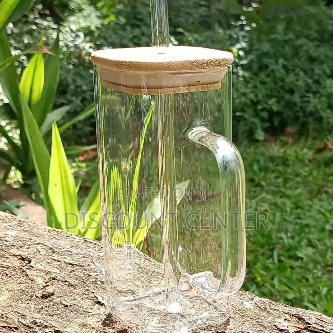 Glass Jar With Baboo Cover