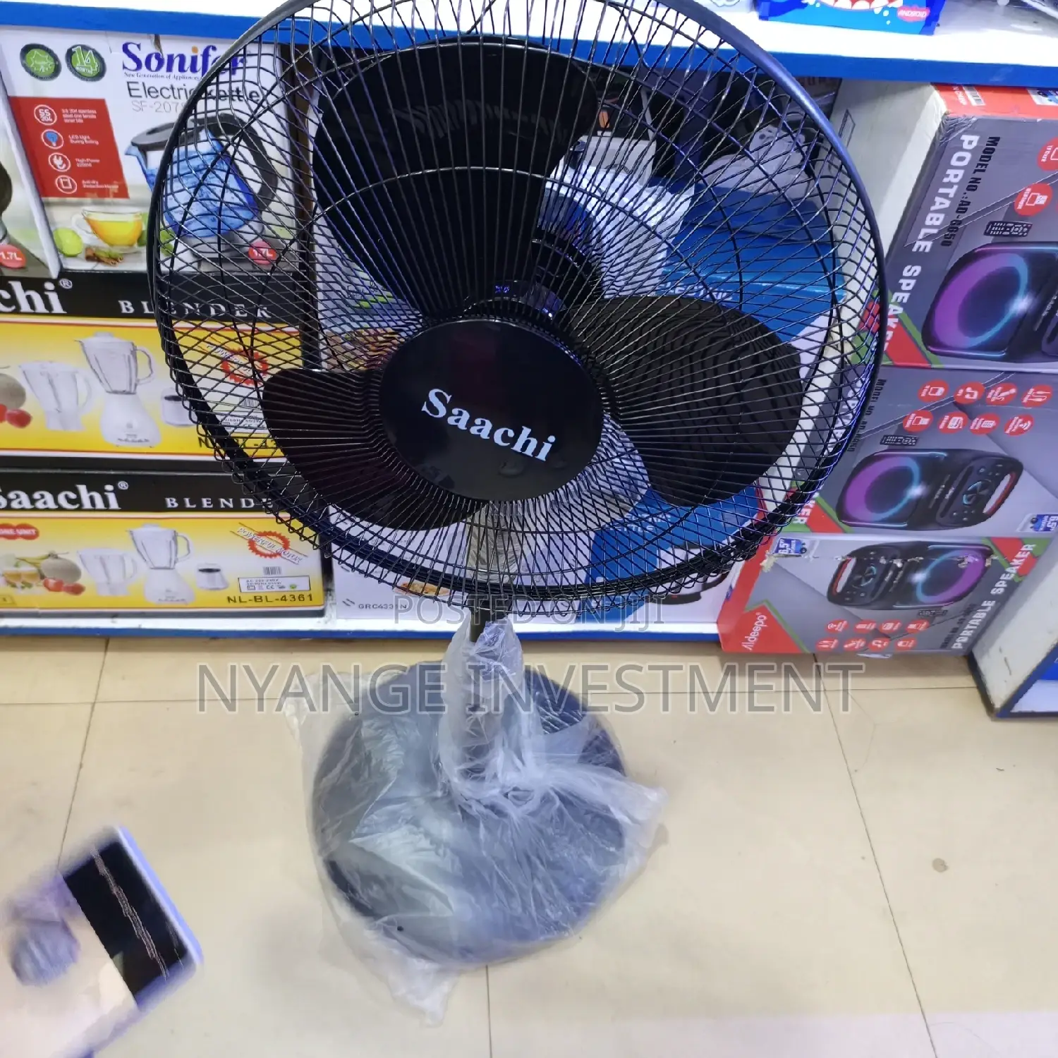 Saachi Stand Fan 16inches Stand Fan Floor Fan