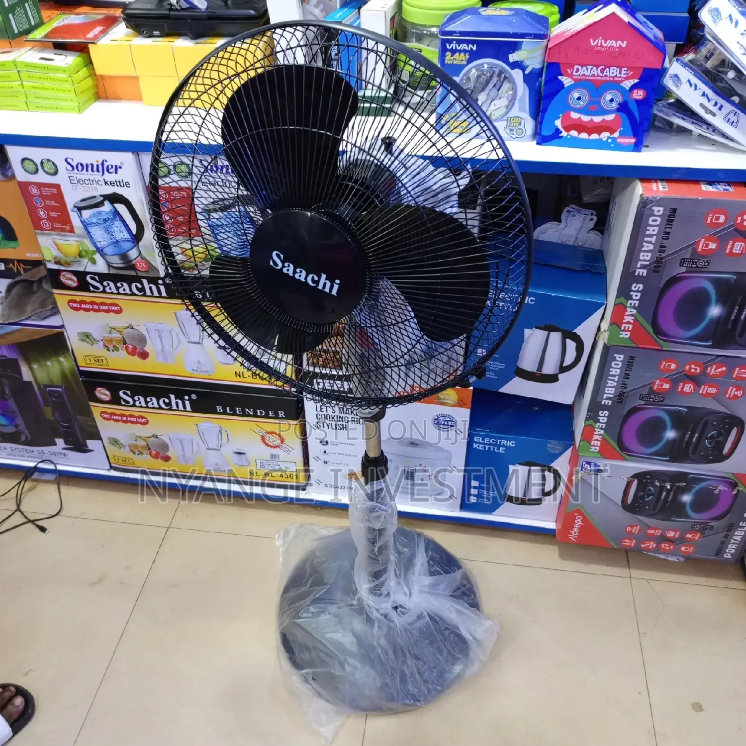 Saachi Stand Fan 16inches Stand Fan Floor Fan