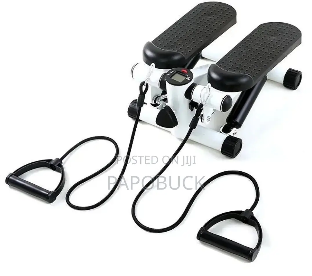 Mini Stepper With Resistance Bands