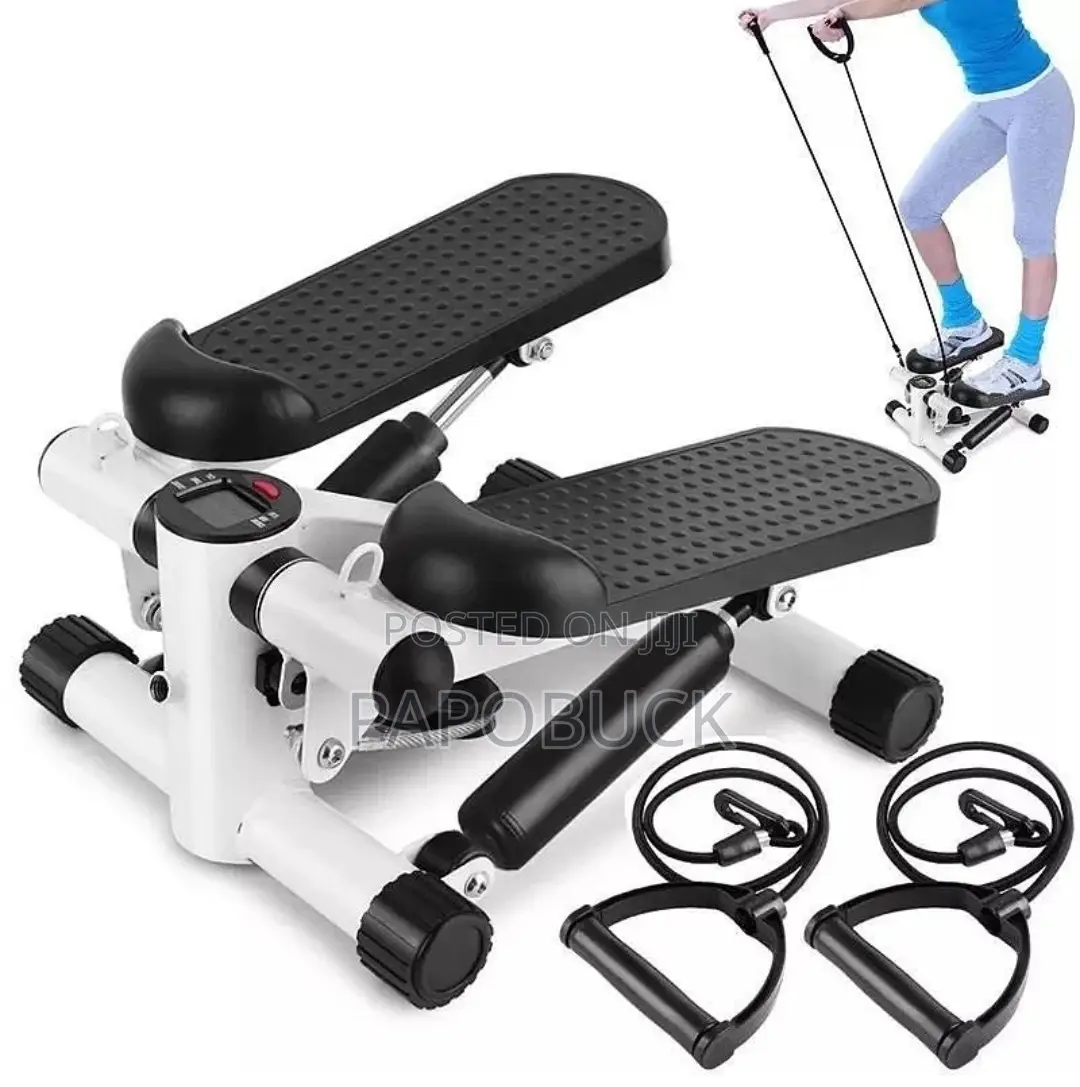 Mini Stepper With Resistance Bands