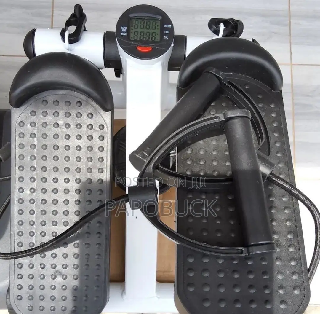 Mini Stepper With Resistance Bands