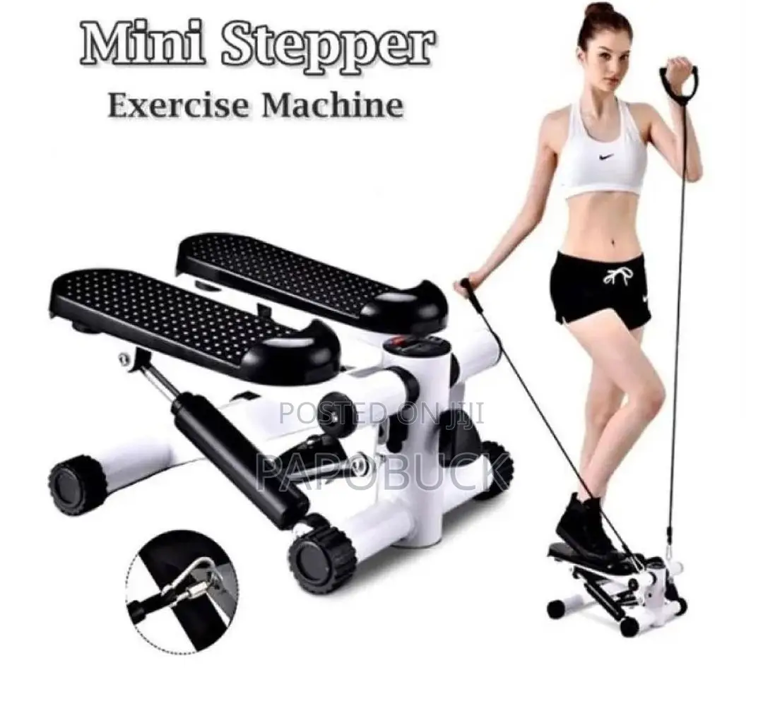 Mini Stepper With Resistance Bands