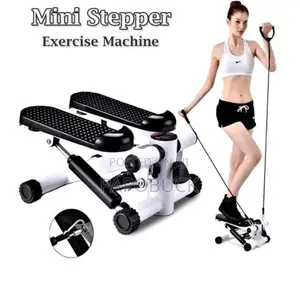 Mini Stepper With Resistance Bands