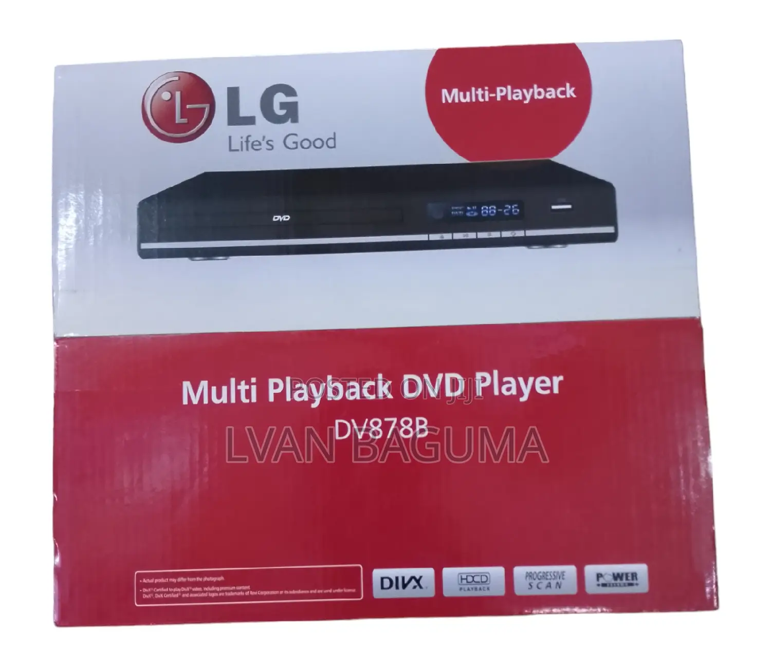 LG Multiplay Back DVD Player - DV878B