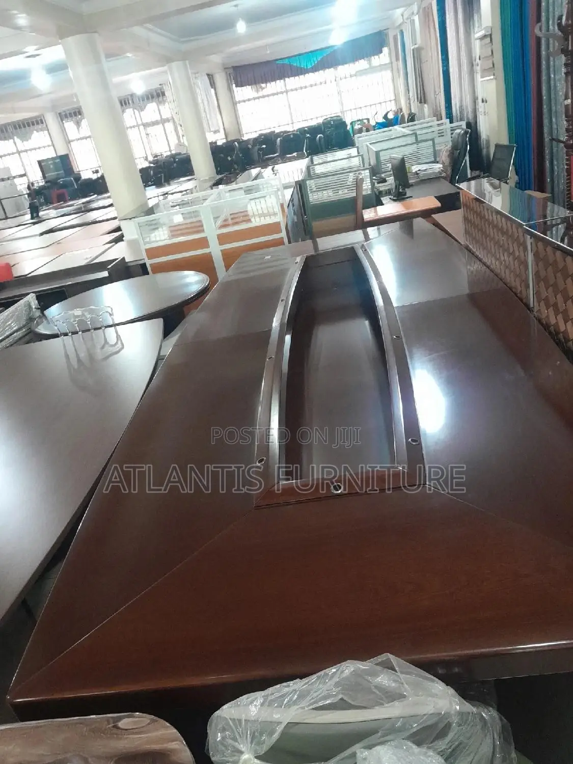 Three Meter Desk Board Room.