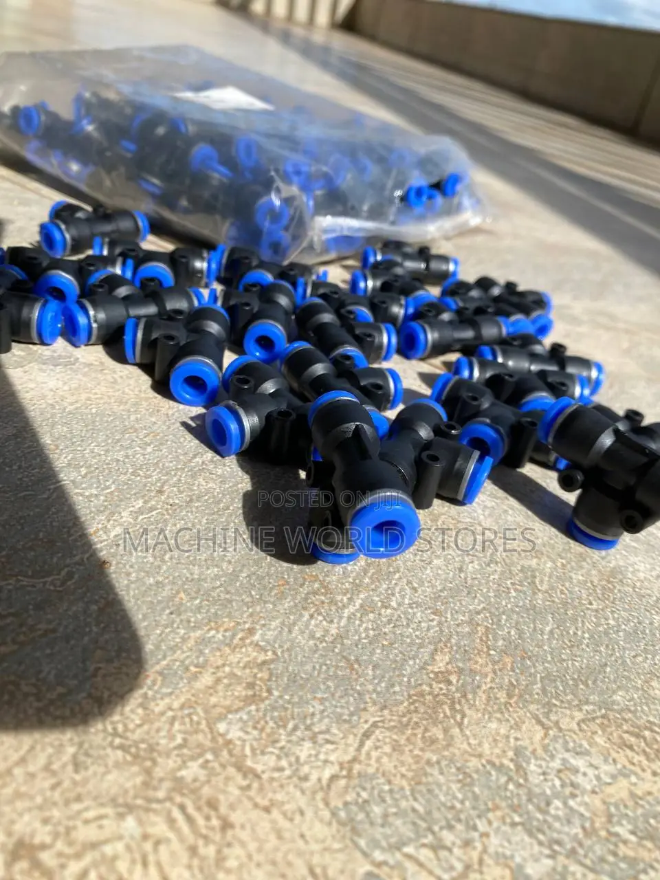 Pneumatic Connectors Tee 6mm