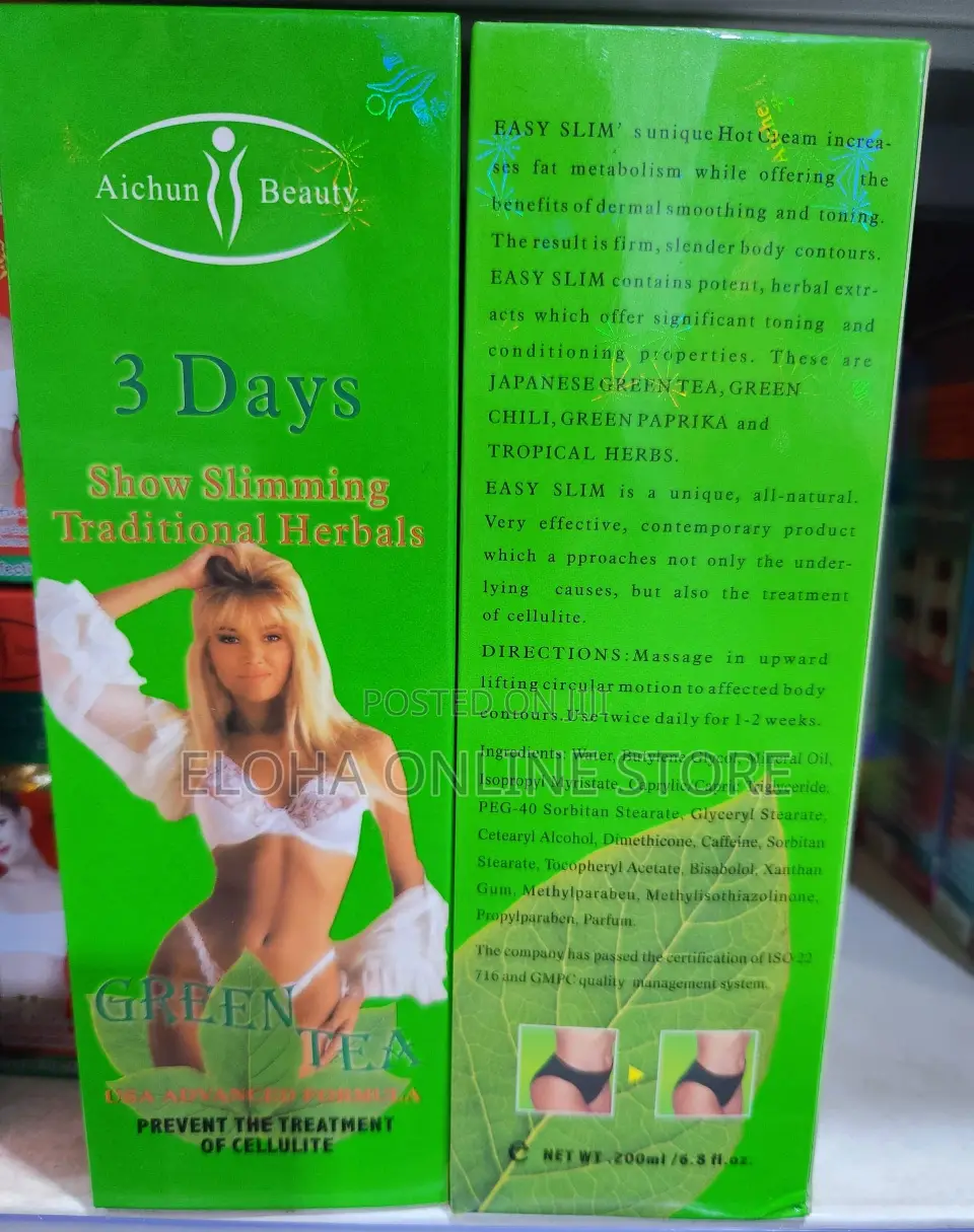 Aichun Beauty 3 Days Slimming Fat Burning Cream