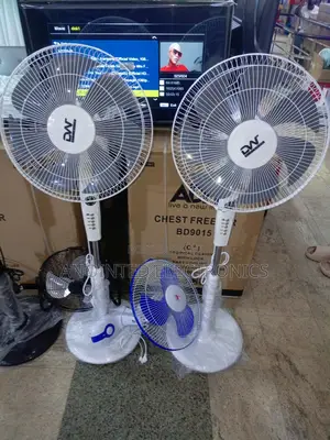 Digital Wave Stand Fans With a Remote