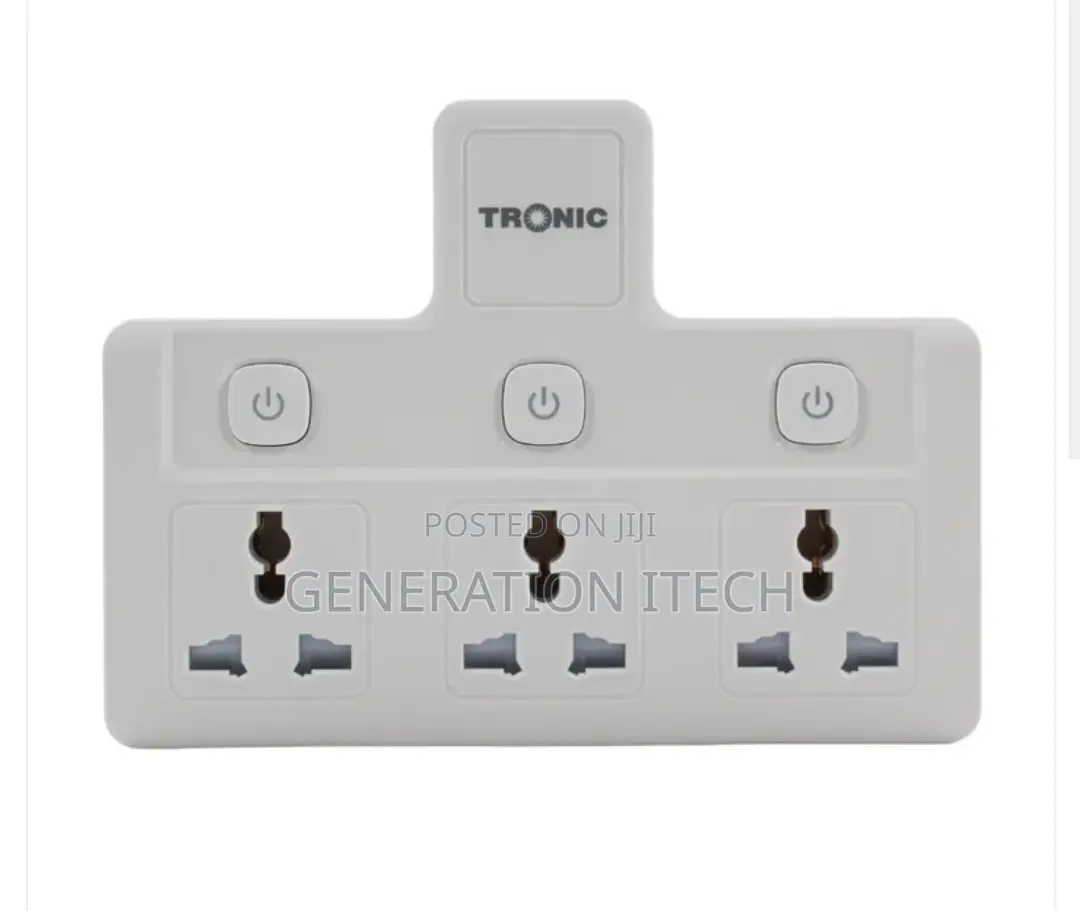 Tronic Multi Socket Adapter - 3 Ways