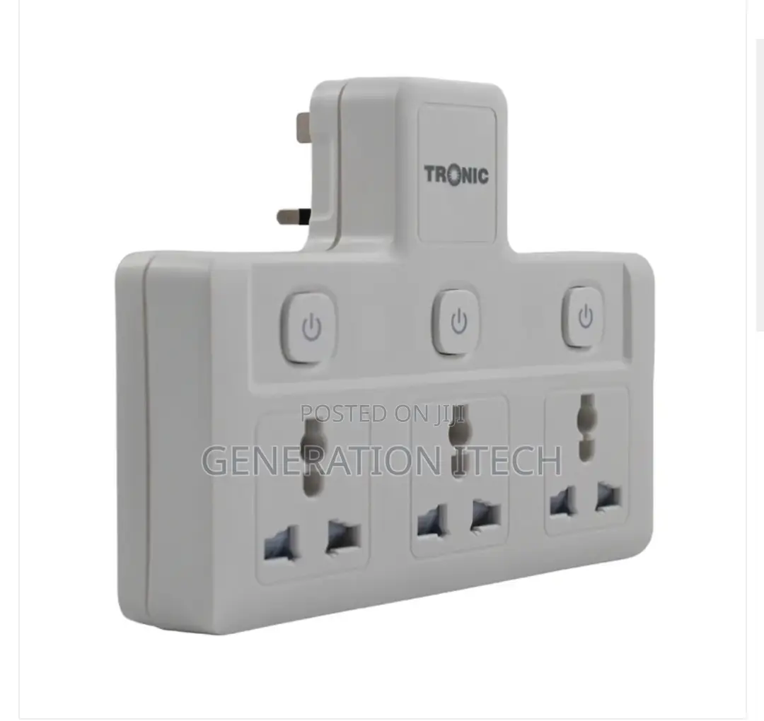 Tronic Multi Socket Adapter - 3 Ways