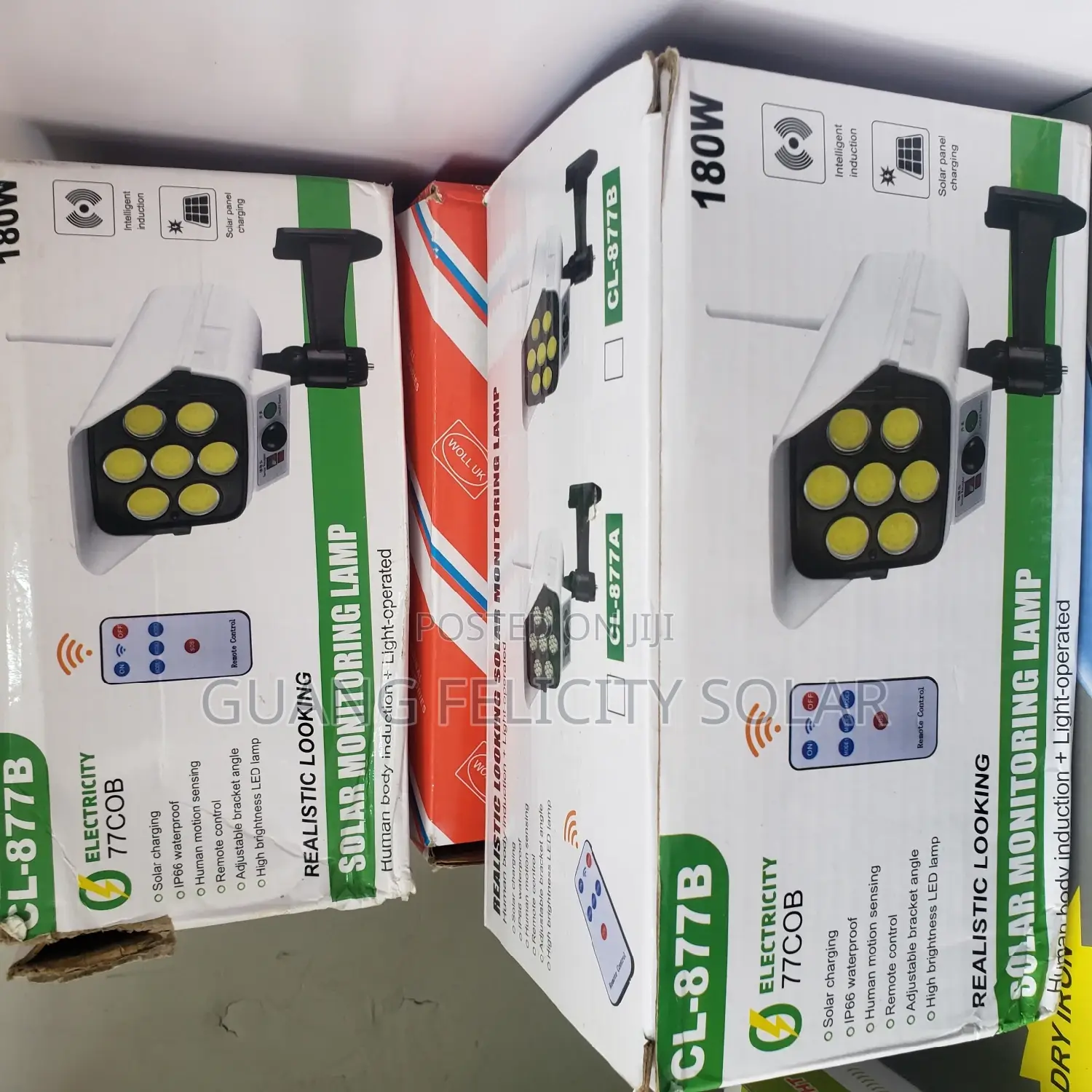 Solar Monitoring Lamp