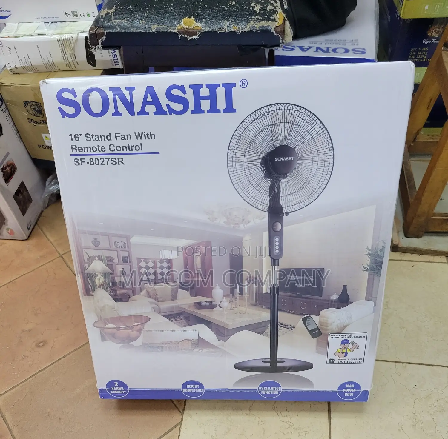 Sonashi Stand Fan With Remote Control