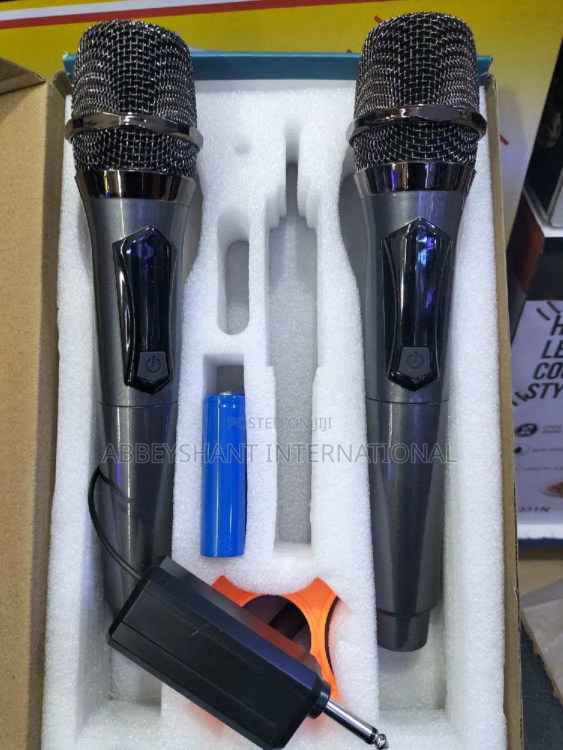 Microphone Wireless Microphone With Rechargeable Receiver