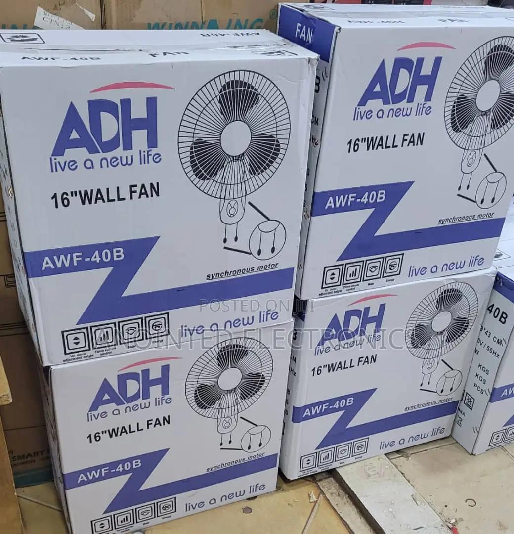 Wall Fans Available Adh