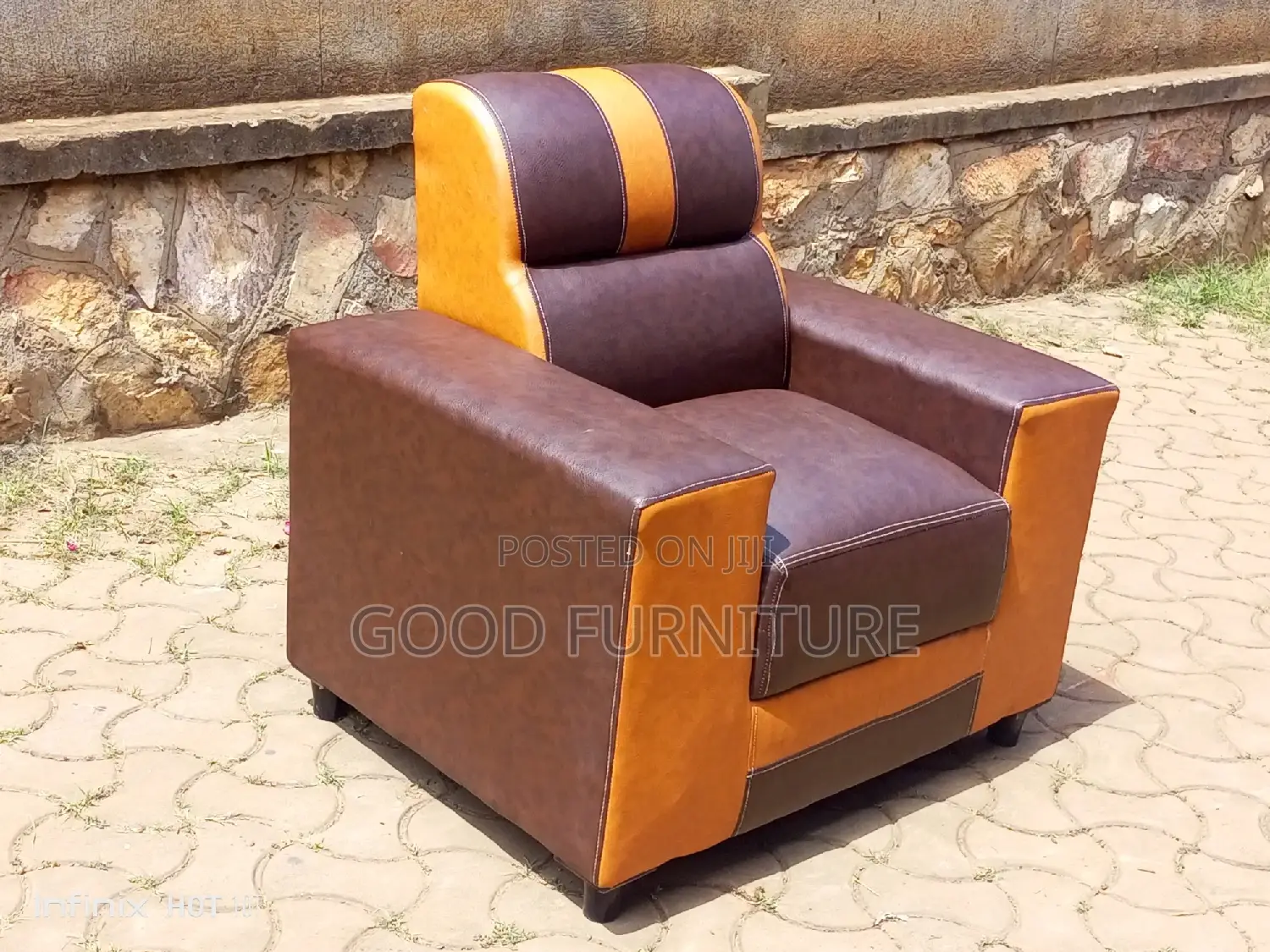 Sparkling Single Seater Sofa