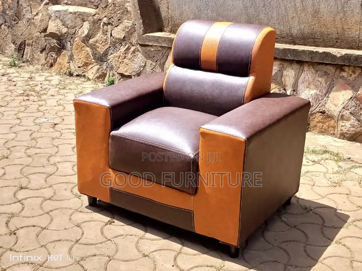 Sparkling Single Seater Sofa