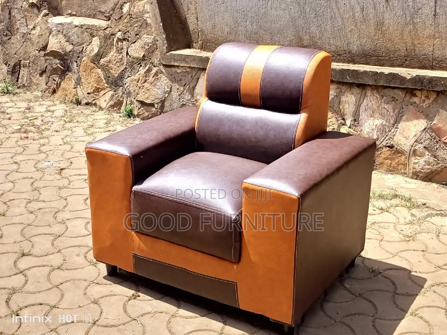 Sparkling Single Seater Sofa