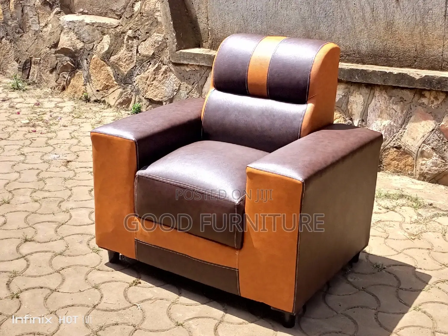 Sparkling Single Seater Sofa