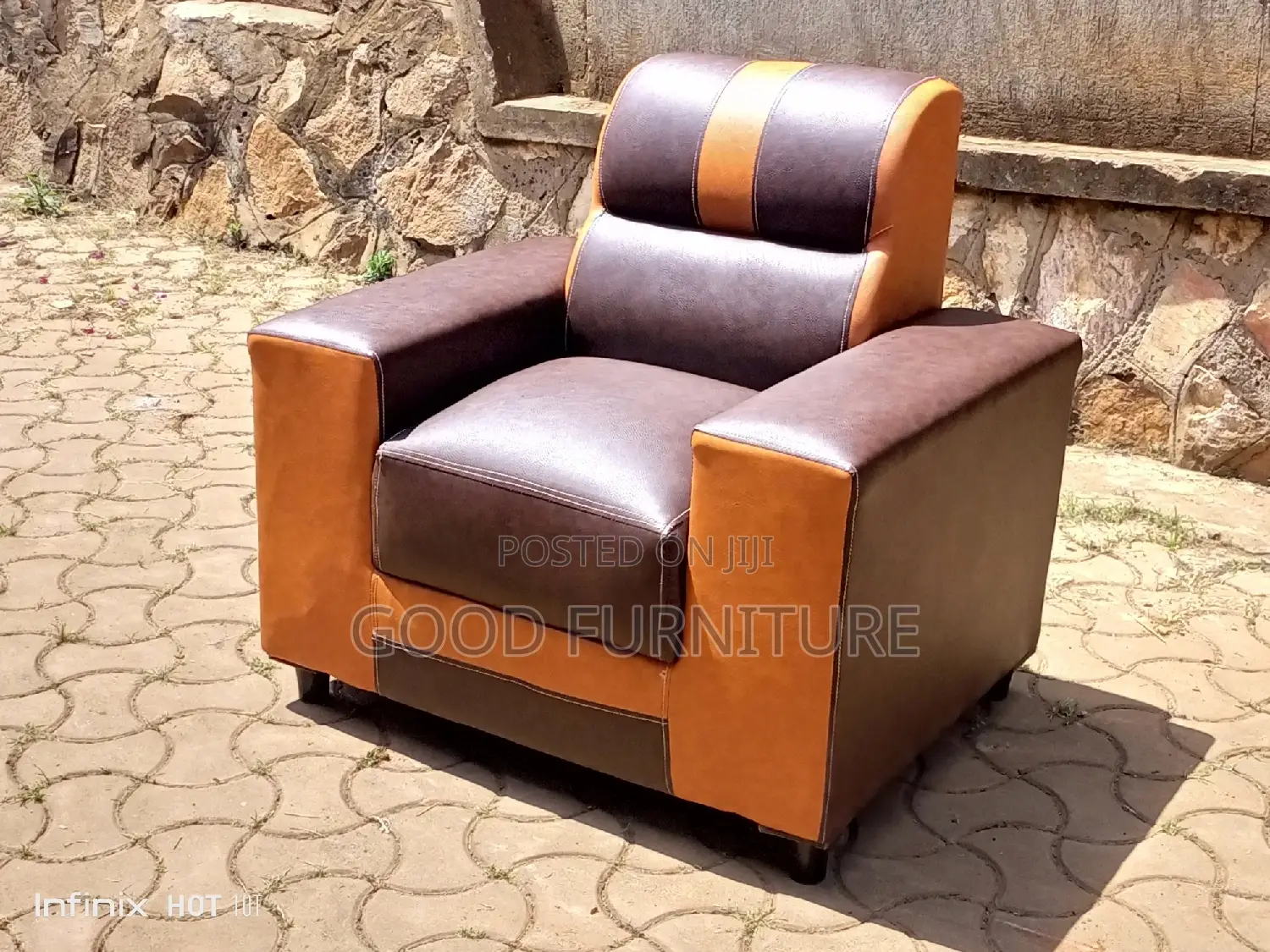 Sparkling Single Seater Sofa