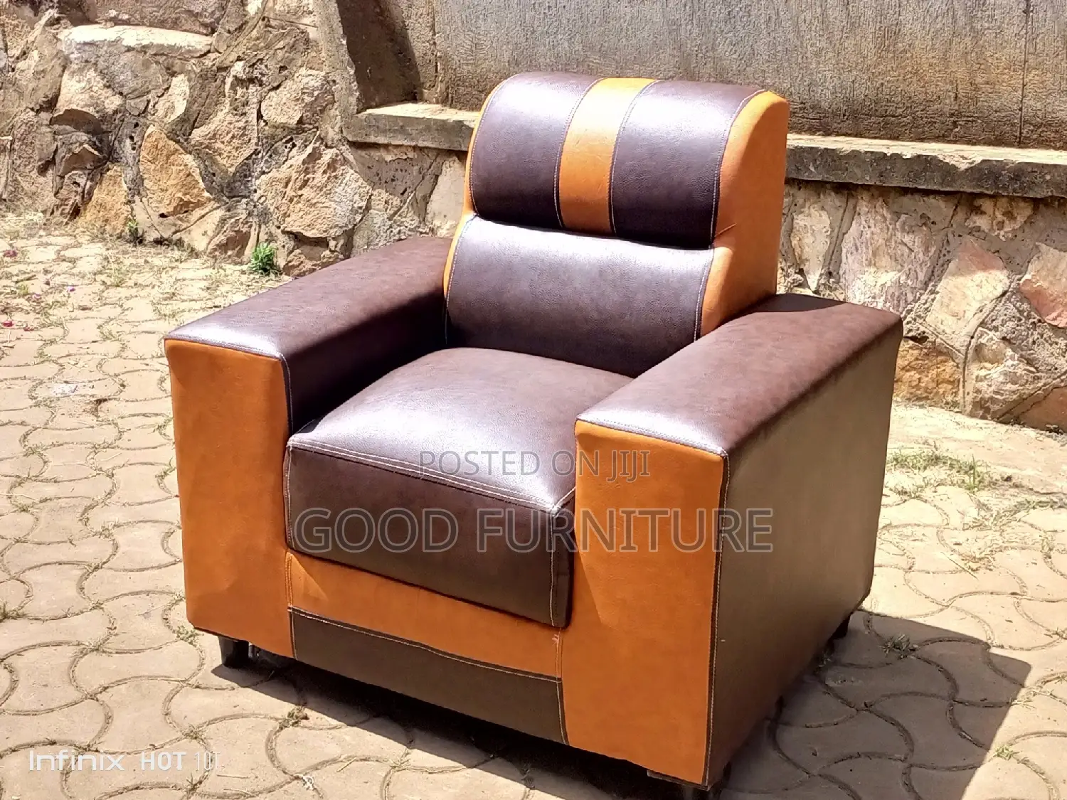 Sparkling Single Seater Sofa