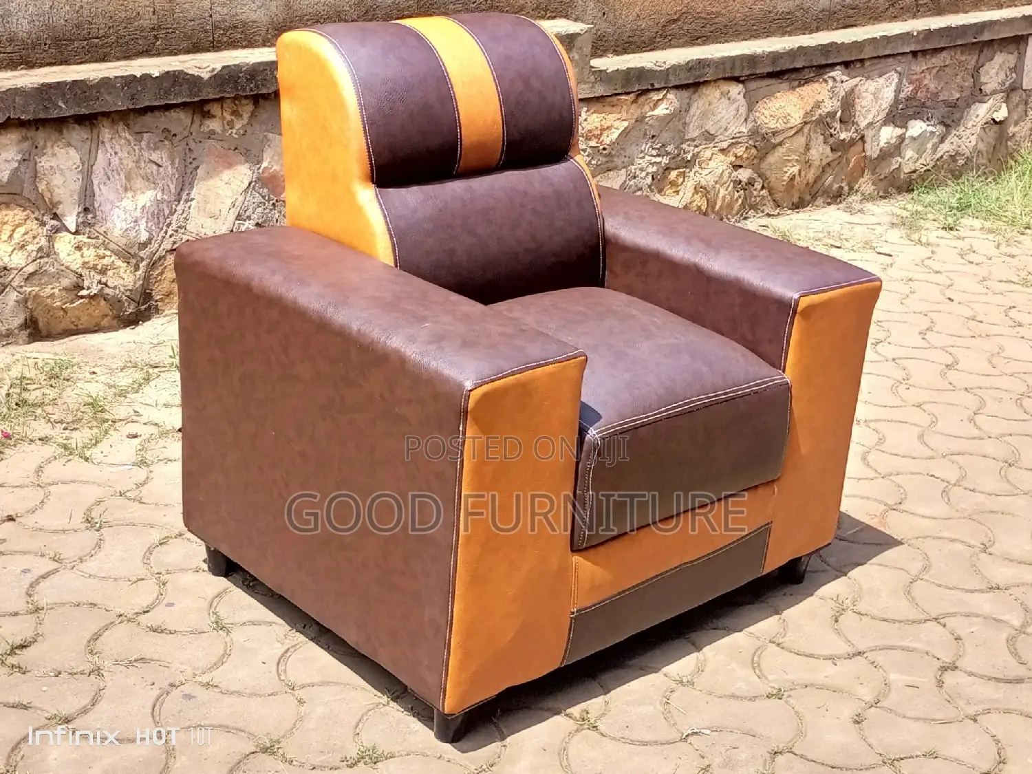 Sparkling Single Seater Sofa