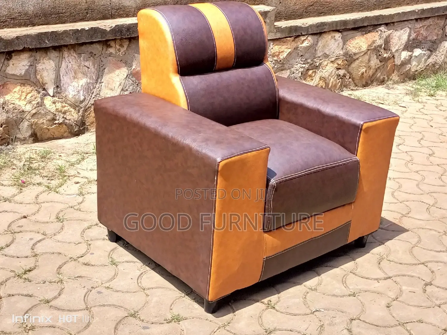 Sparkling Single Seater Sofa