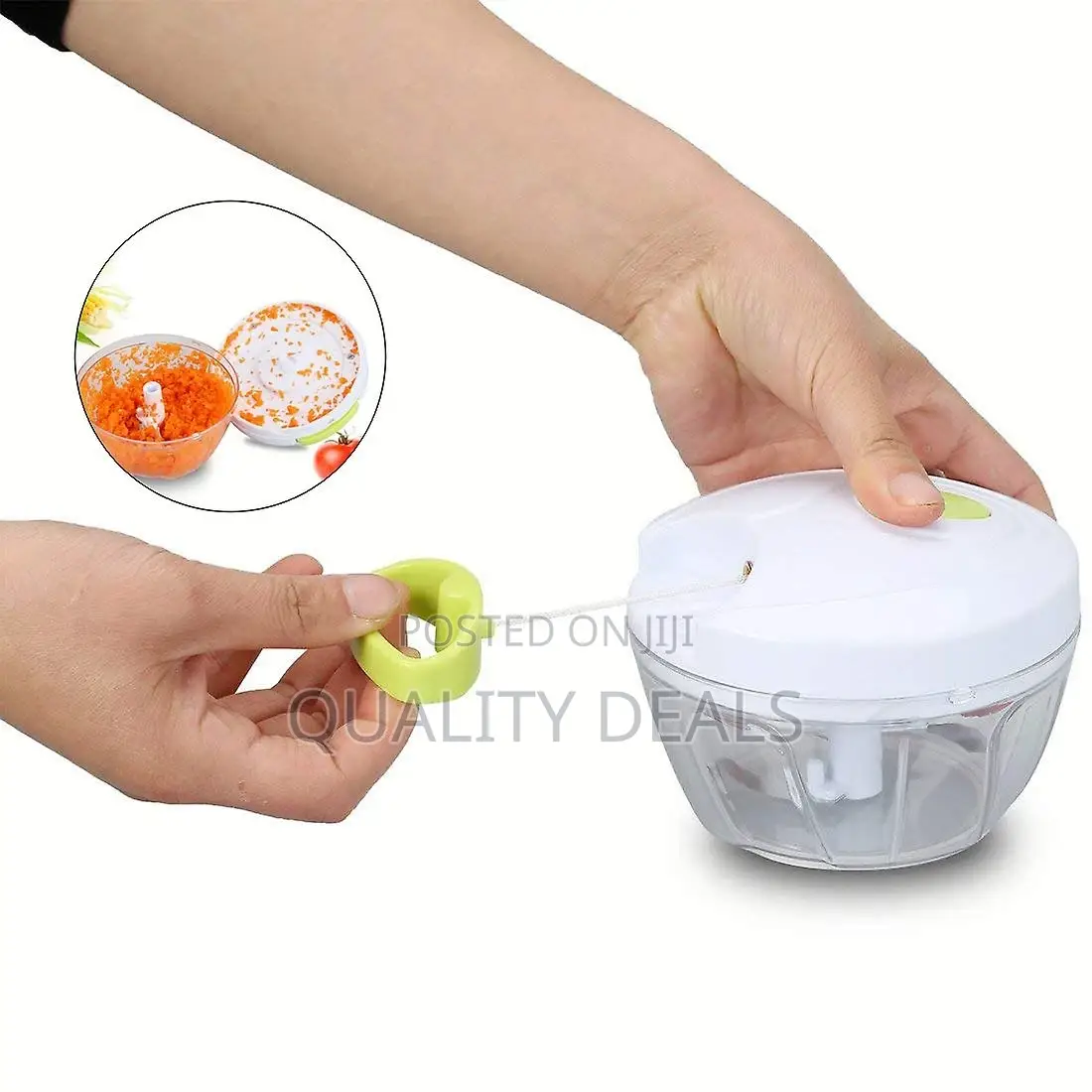 Hand Pull Manual Food Processor