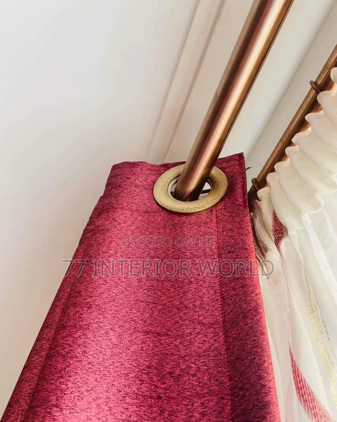 Curtains Nets Rods and Accessories