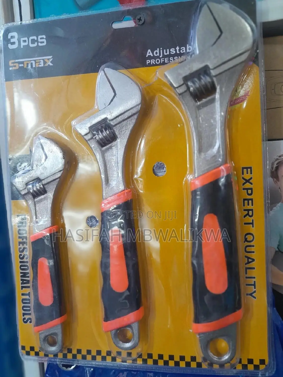 S-Max Adjustable Spanners - 3 PCS