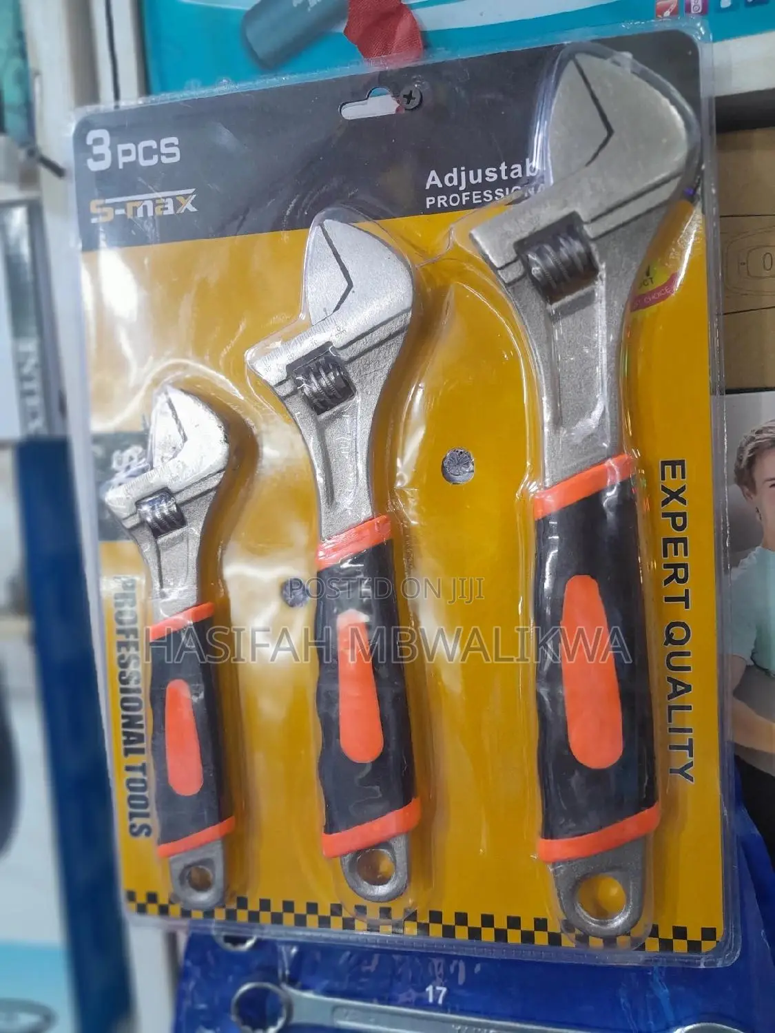 S-Max Adjustable Spanners - 3 PCS