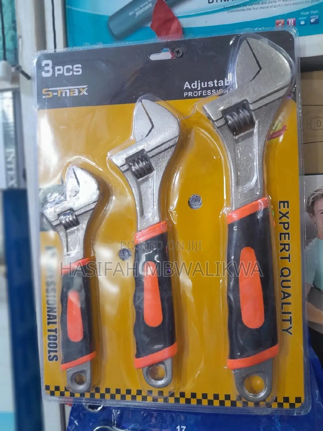 S-Max Adjustable Spanners - 3 PCS