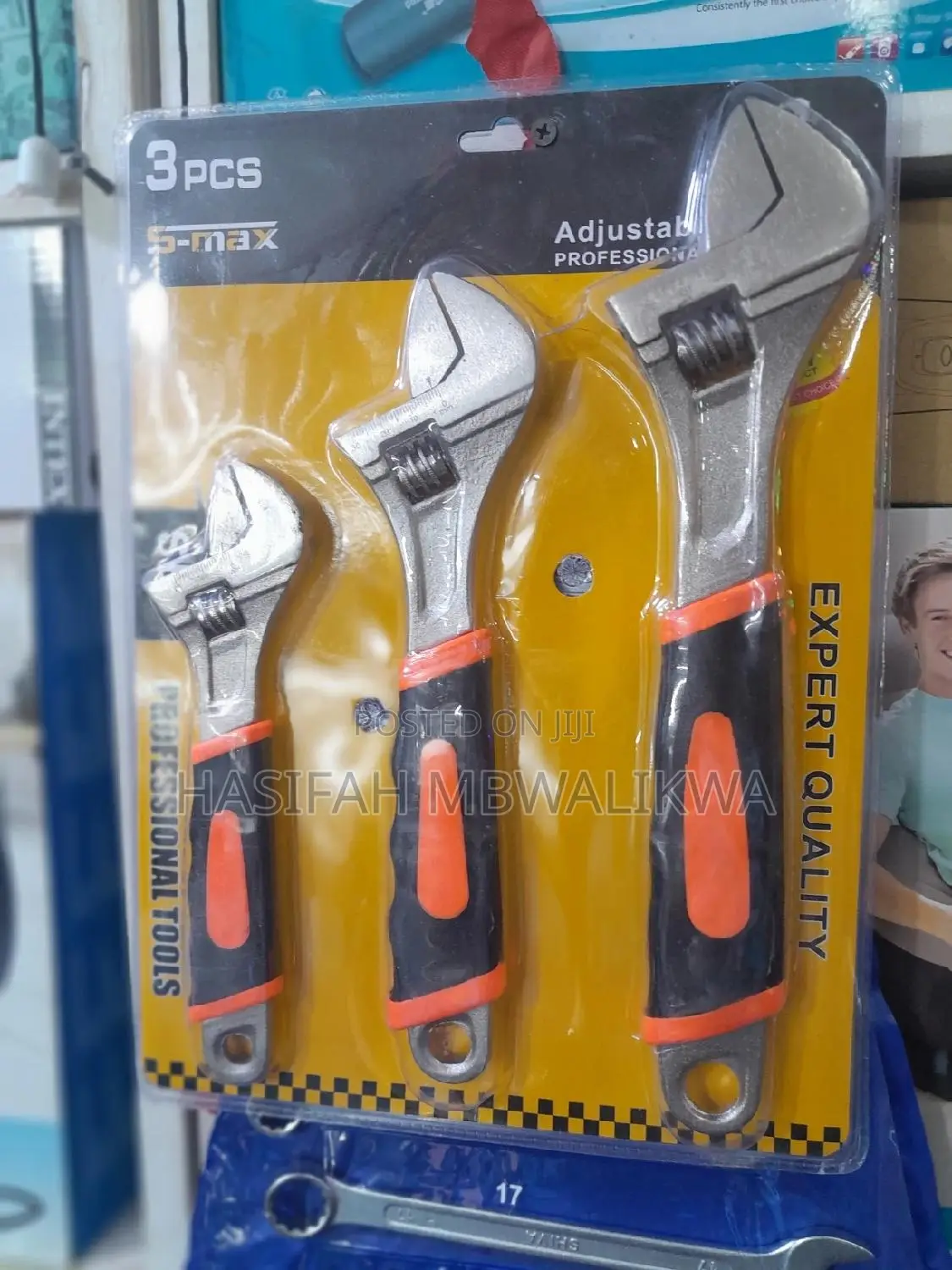 S-Max Adjustable Spanners - 3 PCS