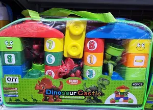 Dinosaur Castle Kids Building Blocks
