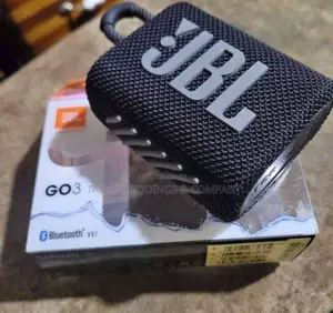 Photo - JBL Go 3 Portable Waterproof Speaker - Black - New
