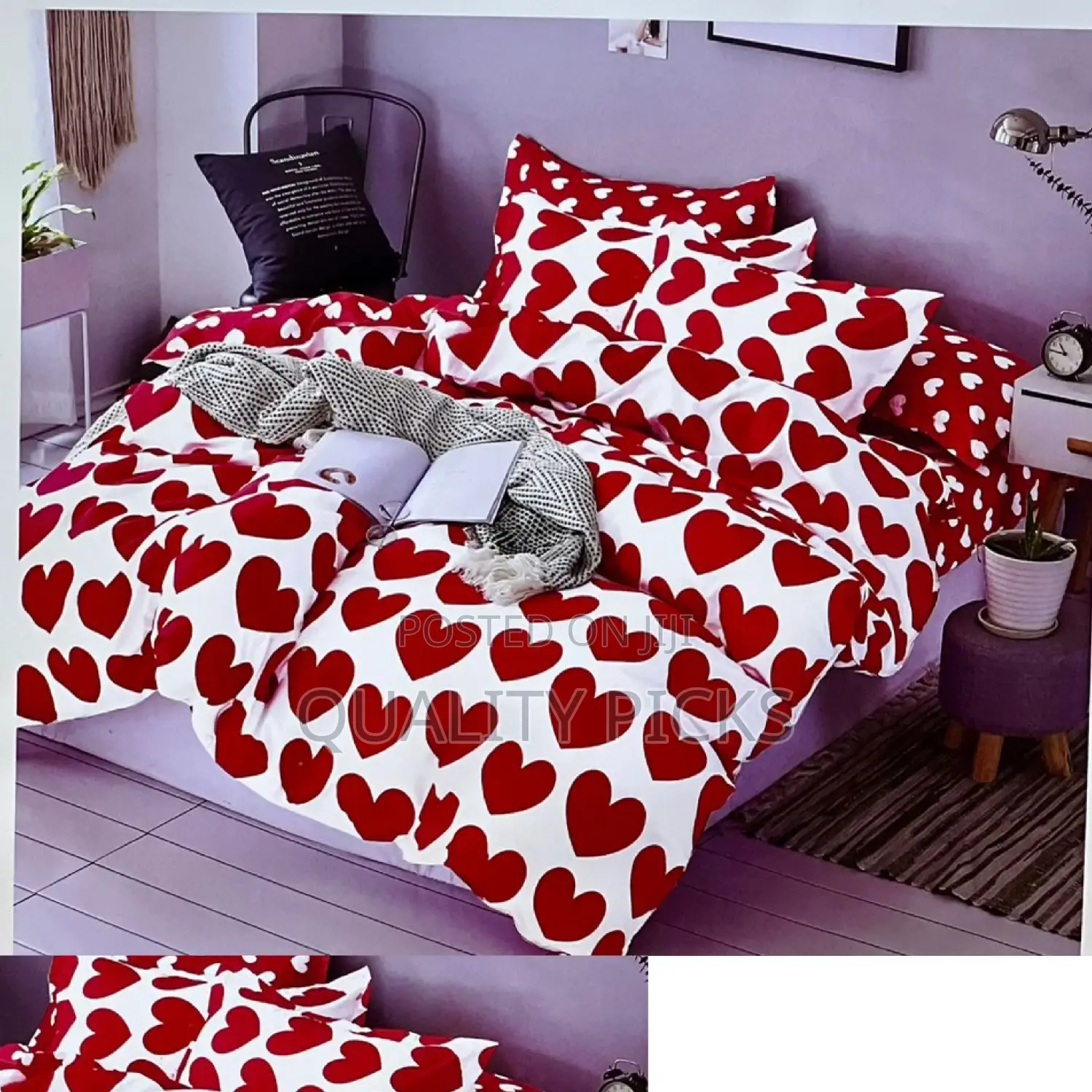 Green Liveing Duvet Cover