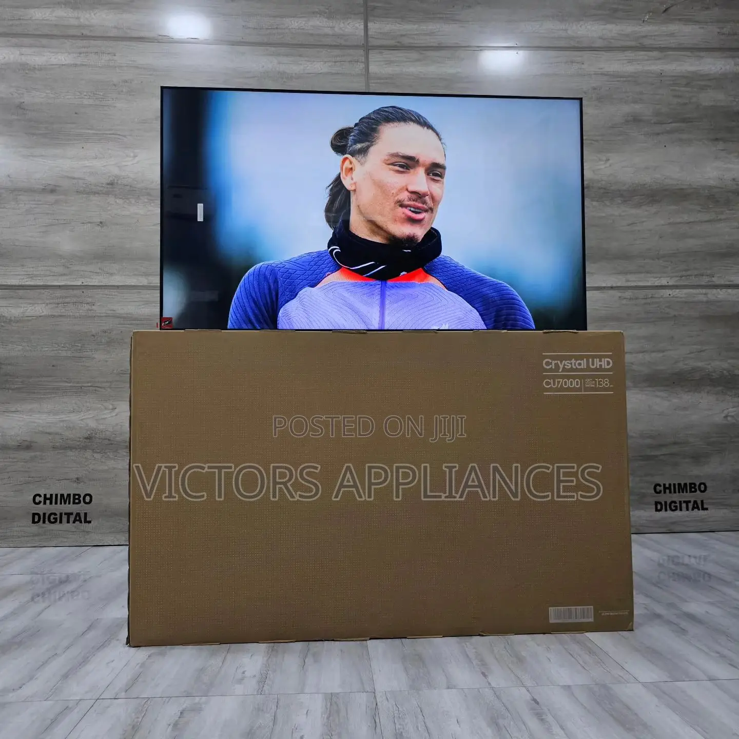 55inch Samsung Crystal Uhd Smart TV