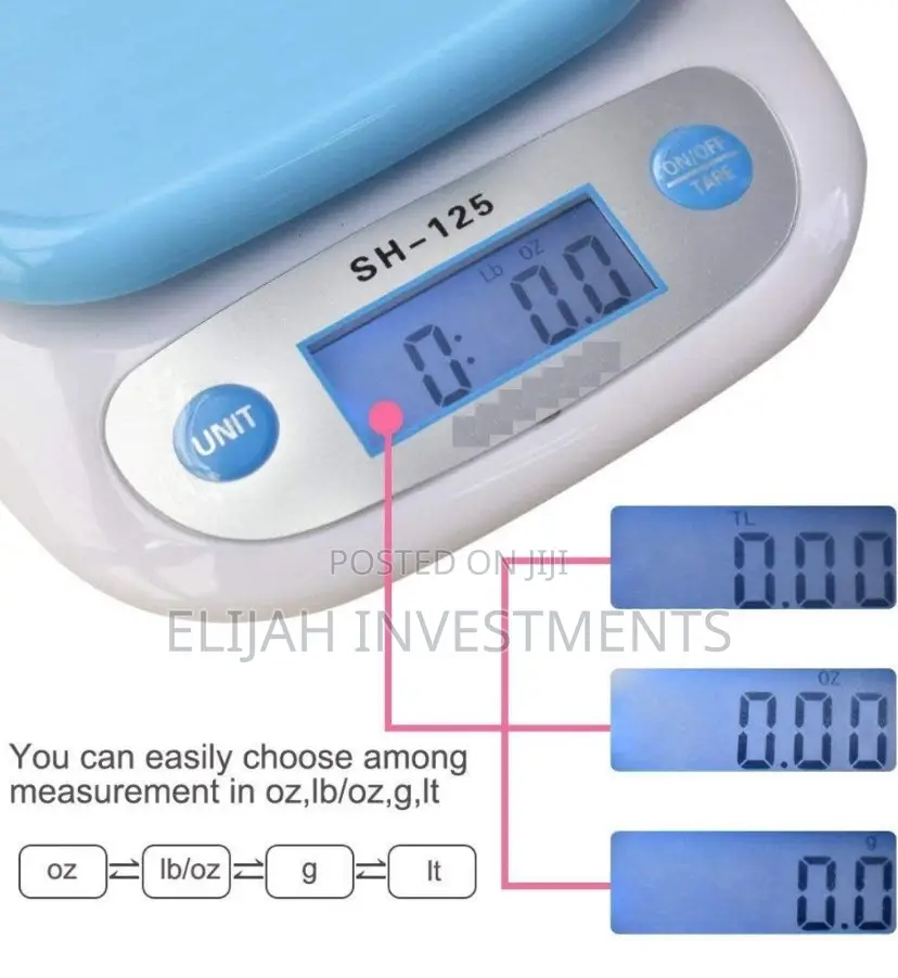5kg Electronic Kitchen Accurate Healthy Scale