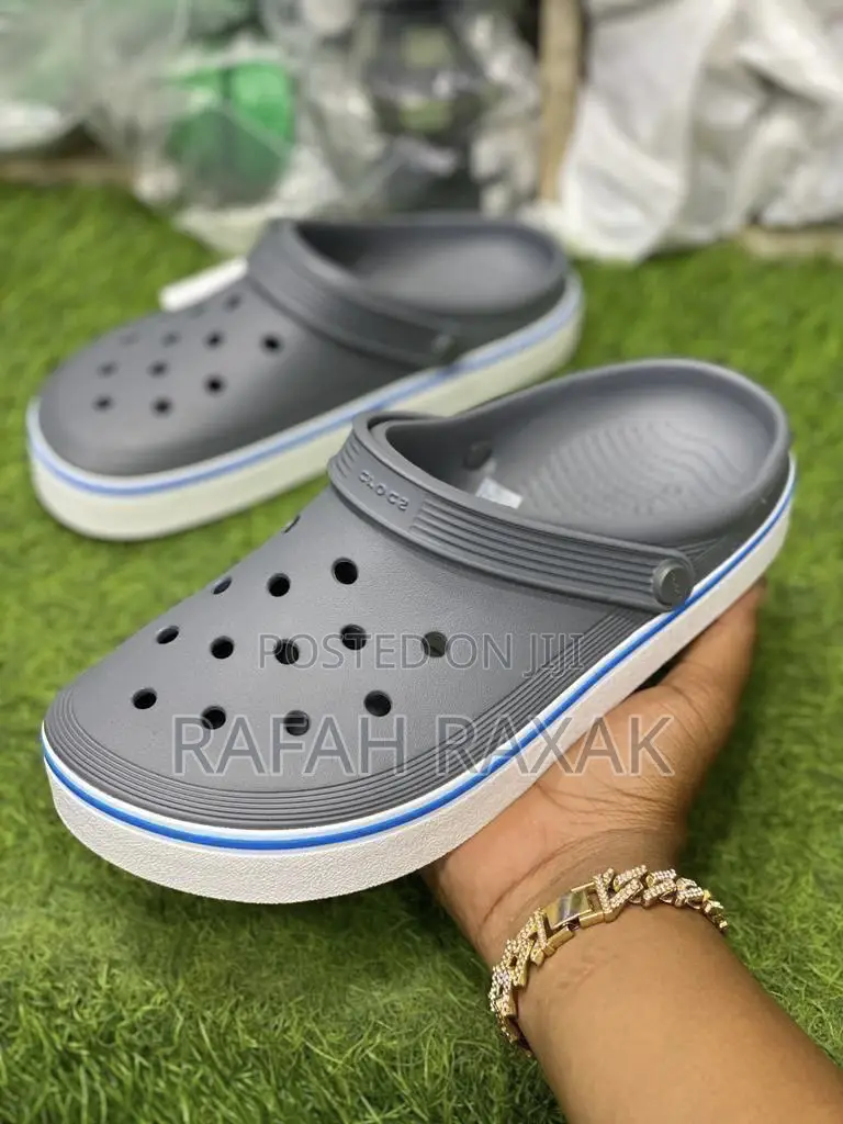 Original Classic Grey Rubber Crocs