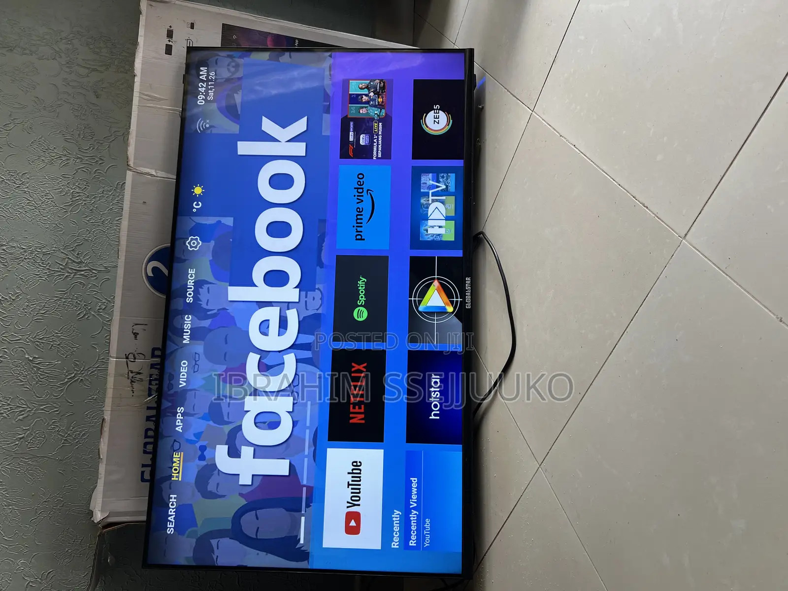 Globalstar Smart Television 43inches