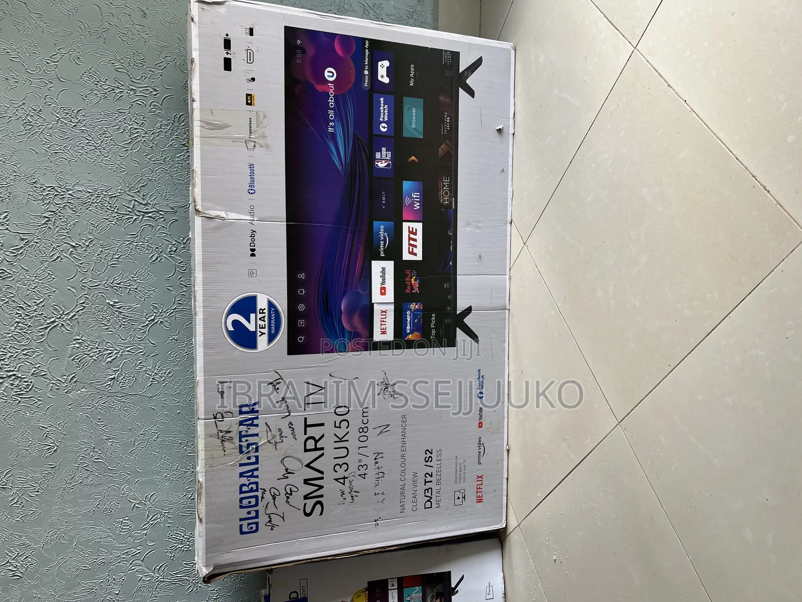 Globalstar Smart Television 43inches
