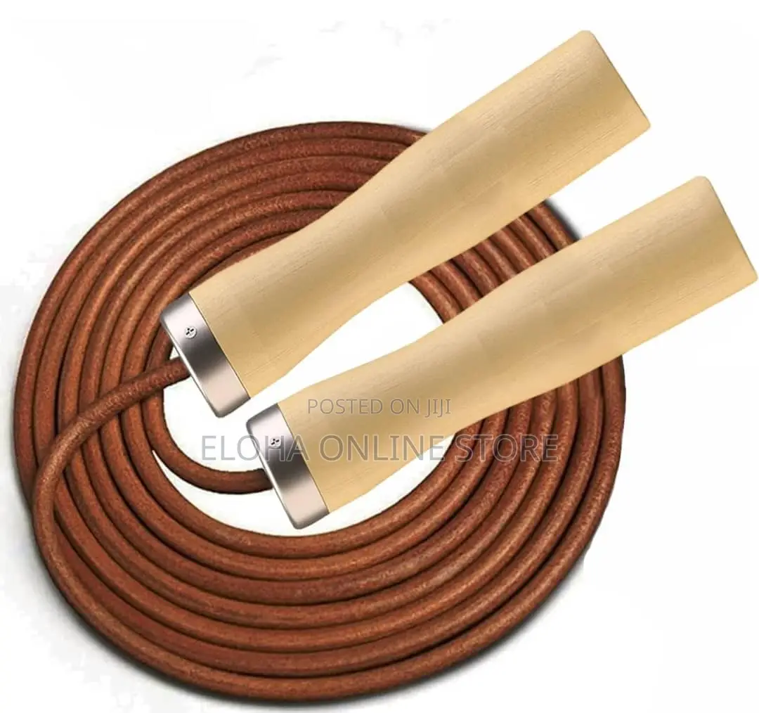 Genuine Leather Skipping Rope