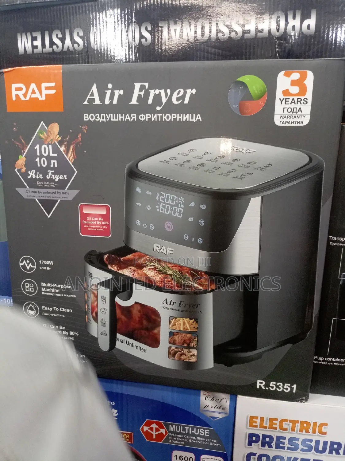 Air Fryers Raf 10L