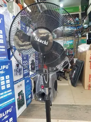 Saachi Stand Fan Black