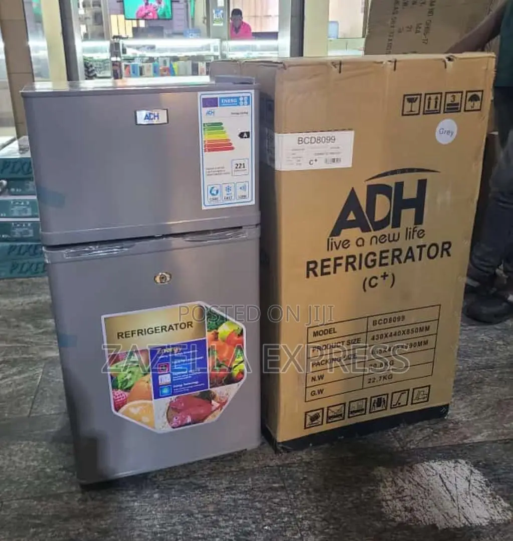 ADH 99L Double Door Fridge