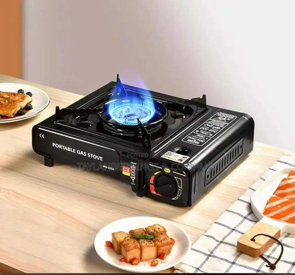 Cady One Outdoor Travel Portable Gas Stove Black