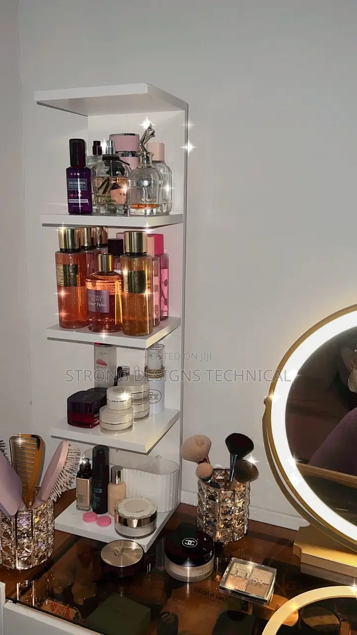 Multipurpose Wall Shelf. Cosmetics/ Perfumes/ Vases