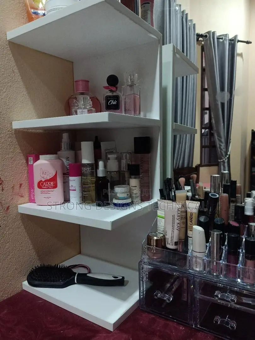 Multipurpose Wall Shelf. Cosmetics/ Perfumes/ Vases